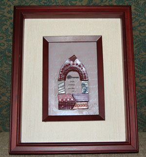 framed work